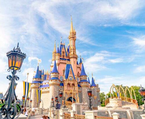 Imagen del castillo del Magic Kingdom
