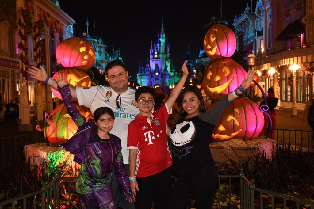 Fiesta de Mickey`s not so scarry halloween en Disney World Orlando